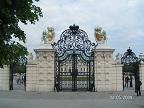 Снимки из самостоятельной поездки в Вену: ворота парка Бельведер