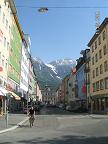 Красивые картинки Австрии: фотография улицы Инсбрука