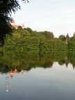 Красивые чешские фотки: лесное озеро рядом с Прагой фото