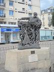 Поездка по Франции самостоятельно: памятник Клоду Дебюсси фотография 