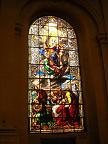 Фотографии, сделанные во Франции: витраж в церкви Сен-Луи