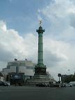 Французские зарисовки – площадь Бастилии на фотографии из Парижа