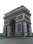 Фото достопримечательностей Парижа: Триумфальная арка