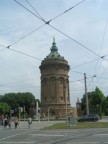 Фотографии самостоятельной поездки в Германию: водяная башня в Мангейме