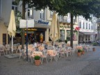 Самостоятельно по южной Германии – фото уличного кафе