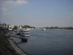 Поездка в Рюдесхайм самостоятельно: фотография панорама Рейна