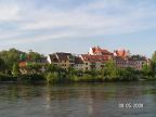 Идиллическая немецкая картинка: фото Дуная в Регенсбурге
