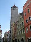 Фото достопримечательностей Регенсбурга: исторические дома в центре города