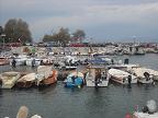 Фотографии Греции: стоянка яхт возле Коринфского канала