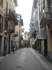 Поездка в Пьемонт: фотография городской улицы в Италии