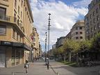 Главная улица Памплоны - фотография из самостоятельной поездки на север Испании