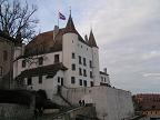 Достопримечательности швейцарской Ривьеры: фото замка в Ньоне